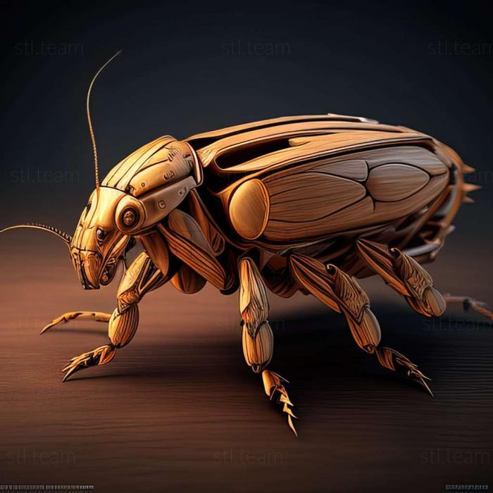 3D модель Знаменитое животное таракан надежды (STL)